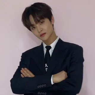 😐 emoji P. Jihoon Telegram sticker 20 of 50