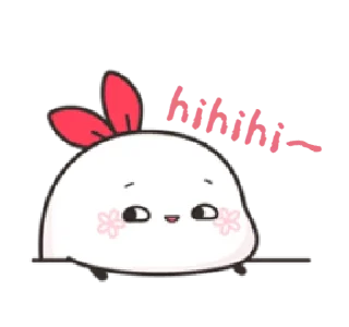 😉 emoji chick & bunny | @cutestickers4you Telegram sticker 12 of 20
