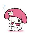 😴 emoji Melody Telegram sticker 10 of 40