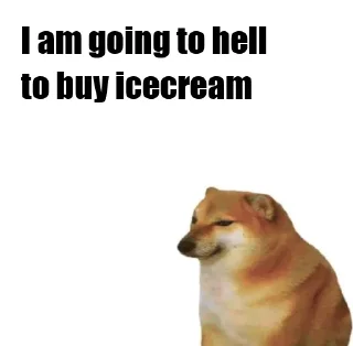 😎 Doge of @activeartist, стикер Telegram 24 из 49
