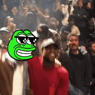 🐸 emoji Pepe Chain | @PepeChainPC Telegram sticker 18 of 25