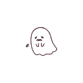 💡 emoji ⌕ ⎙ ͎ ᥴᥕᥙtιᥱ gh᥆᥉t ˖𓍢 @blueysticky Telegram sticker 16 of 22