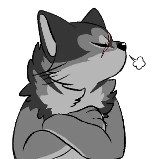 😠 emoji 大神阿久参上！ Telegram sticker 7 of 106