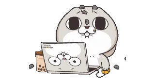 Sticker from very miss rabbit @iBeautyunjin