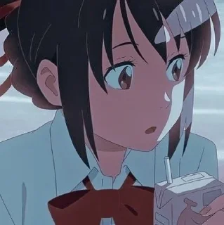 Sticker from mitsuha by @stikeranimeniebg