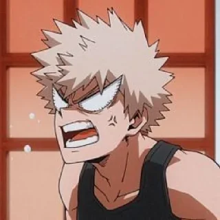 ⛓ emoji Bakugo by @stikeranimeniebg Telegram sticker 17 of 39