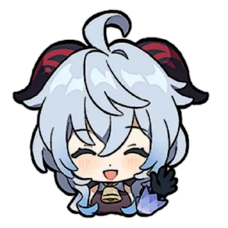 🧊 ꒰ׅ𑁬 : @myugieemugi, Telegram sticker 6 of 9