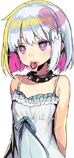 ⭕ emoji 多娜多娜! Telegram sticker 6 of 16