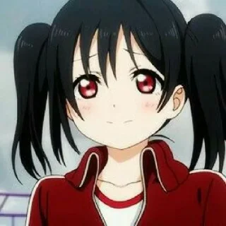 🦩 emoji Nico Yazawa - @TikelAnimeXixixi Telegram sticker 23 of 47