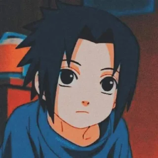 🥺 emoji uchiha sasuke Telegram sticker 3 of 20