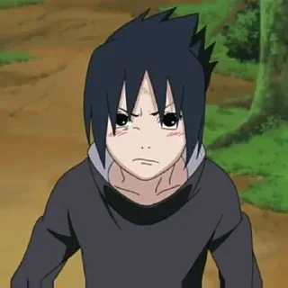 📚 emoji uchiha sasuke Telegram sticker 20 of 20