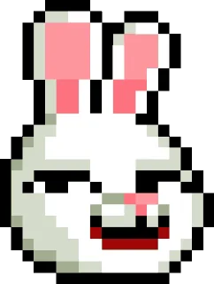 😊 LIHKG Rabbit Animated (Unofficial), Telegram sticker 2 of 42