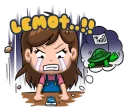 😠 emoji LDR Couple Story @Tikelmu Telegram sticker 8 of 81