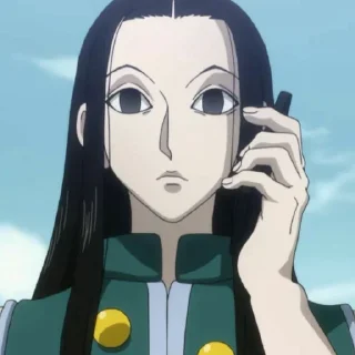🖇 Illumi Zoldyck - @Animroleplayi, стікер Telegram 9 з 26