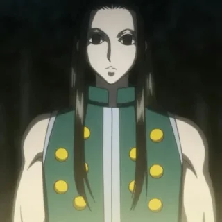 🖇 Illumi Zoldyck - @Animroleplayi, стікер Telegram 11 з 26