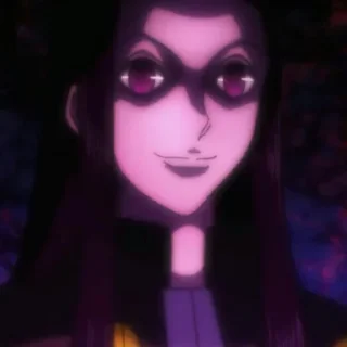 🖇 Illumi Zoldyck - @Animroleplayi, стікер Telegram 13 з 26
