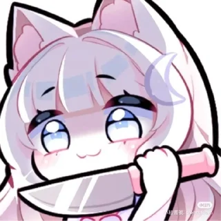 🌟 emoji Cute Chibi Telegram sticker 7 of 11
