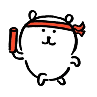 🏃‍♂️ emoji Joke bear 3 Telegram sticker 17 of 24