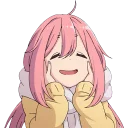 🤤 emoji Yuru Camp Telegram sticker 13 of 120