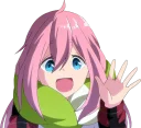 Sticker from Yuru Camp