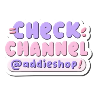 🛒 emoji kay addie lang i2 | @dumbcrafts Telegram sticker 22 of 30
