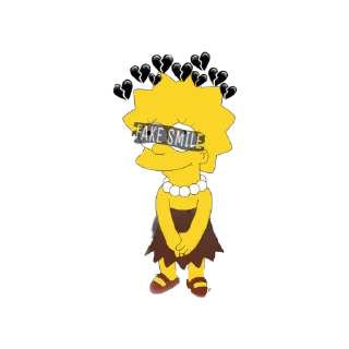 💋 emoji fake smile-! Telegram sticker 17 of 18