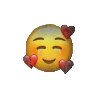 🥰 emoji fake smile-! Telegram sticker 11 of 18