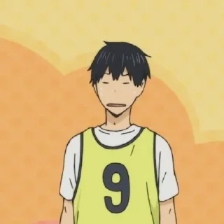 Sticker from haikyuu