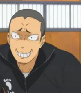 😈 Haikyuu, стикер Telegram 17 из 43