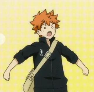 Sticker from haikyuu