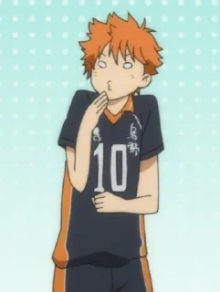 😗 emoji haikyuu Telegram sticker 5 of 99