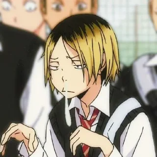 🤧 Haikyuu, стикер Telegram 21 из 43