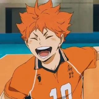 😆 Haikyuu, стикер Telegram 6 из 43