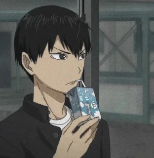 🧃 Haikyuu, стикер Telegram 13 из 43
