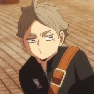 😽 emoji haikyuu Telegram sticker 15 of 99