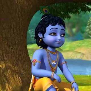 🤷 emoji Little Krishna @Sumit_Official_01 Telegram sticker 9 of 120