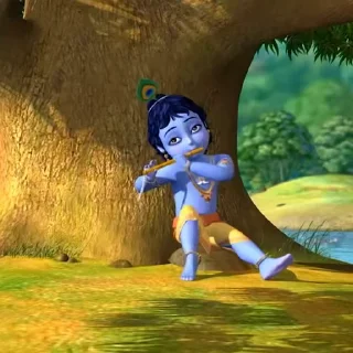 ♥️ emoji Little Krishna @Sumit_Official_01 Telegram sticker 7 of 120