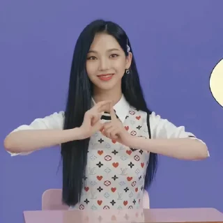 💜 emoji karina aespa @famochiee Telegram sticker 17 of 39