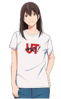 😄 emoji @animestickerchannel I want to eat your pancreas Telegram sticker 5 of 50