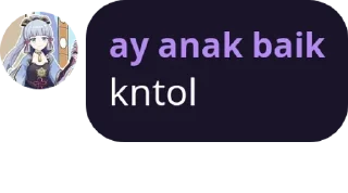 Sticker from kita anak baik