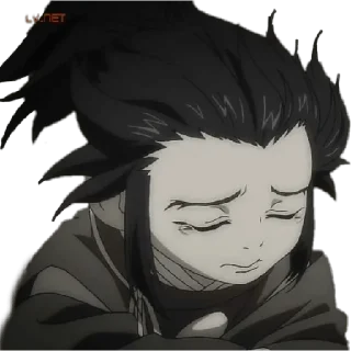🥺 emoji Dororo • @AnimeCrunch_Stickers Telegram sticker 5 of 70