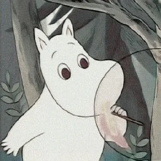 🥺 emoji Moomin by @kataajun Telegram sticker 15 of 27