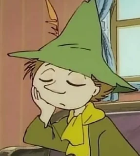 😴 emoji Moomin by @kataajun Telegram sticker 8 of 27