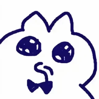 🤓 emoji 领结猫Cat 点此更多贴纸 @riridoafflinks Telegram sticker 5 of 120