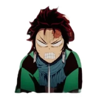 😡 emoji Demon slayer Telegram sticker 15 of 27