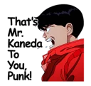 Sticker from Akira