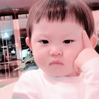 Sticker from baby yuan @nightshit