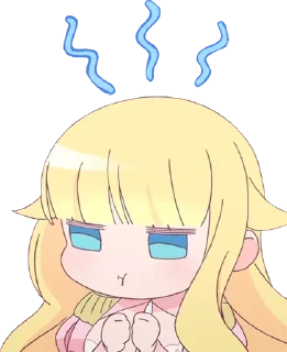 😤 emoji Beelzebub • @AnimeCrunch_Stickers Telegram sticker 19 of 97