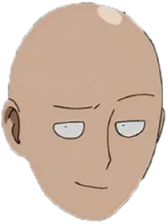 😏 emoji Saitama's Head (@NepthanCreation) Telegram sticker 16 of 41