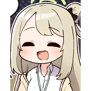 😃 emoji Blue Archive - 藍沢 ¹ Telegram sticker 6 of 120